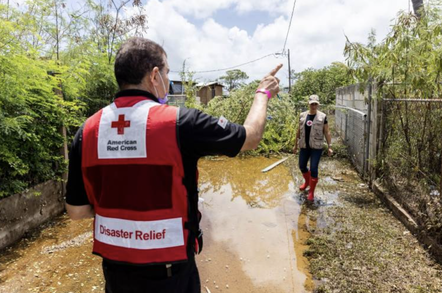 Red Cross Still Helping in Puerto Rico and Alaska
